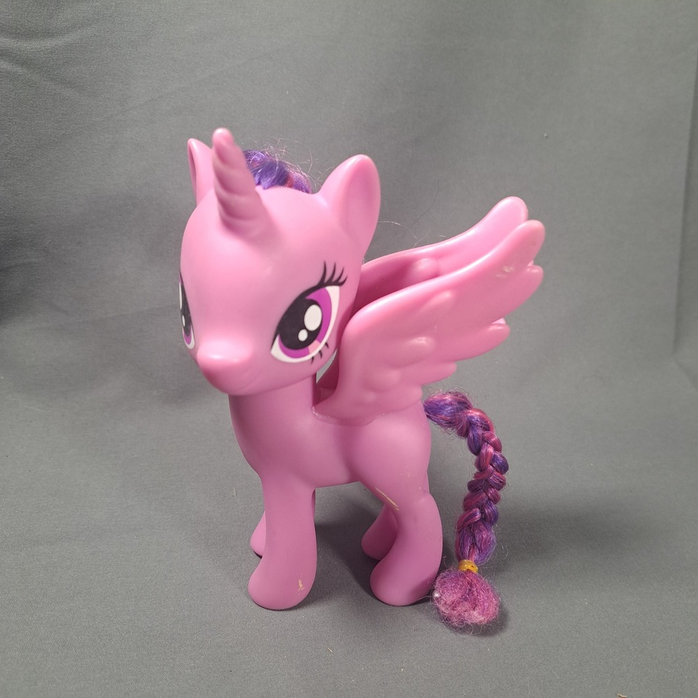Hasbro My Little Pony Pinkie Pie Style Figure 2016 Purple Pink Toy MLP G4